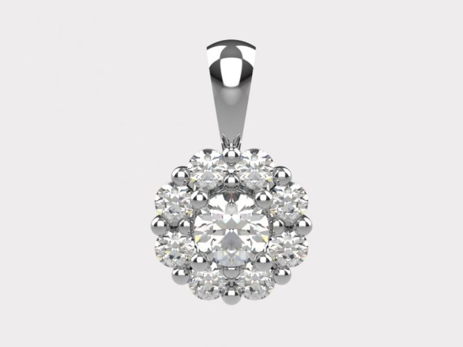 Zlatý přívěsek 010