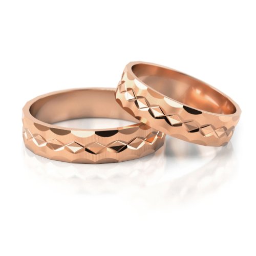 Zlaté snubní prsteny 1022