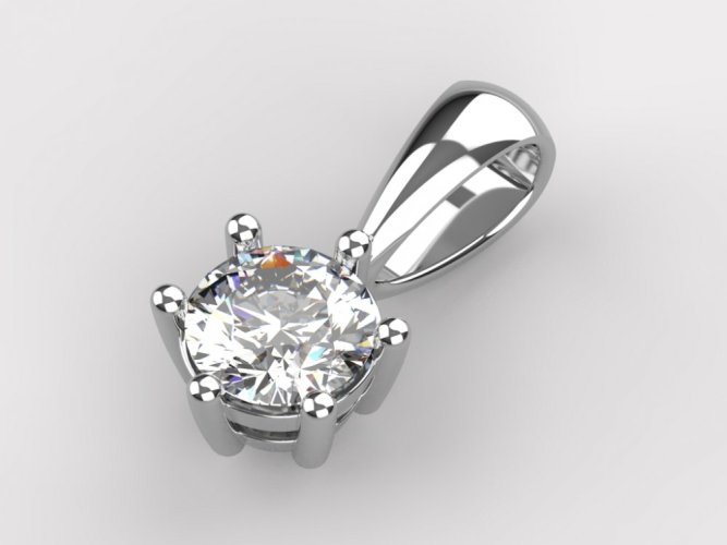 Zlatý přívěsek 018