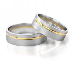 Zlaté snubní prsteny 2139