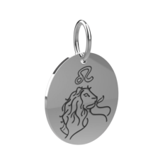 Zlatý přívěsek znamení Lev