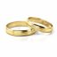Zlaté snubní prsteny 2238 - Barva zlata: Růžové / Bílé, Typ kamene: Moissanit
