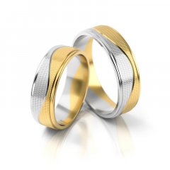 Zlaté snubní prsteny 2199