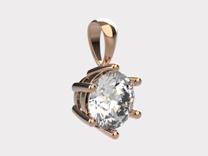 Zlatý přívěsek 018