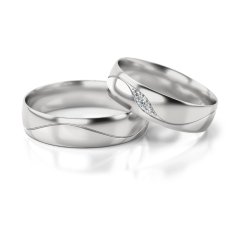 Zlaté snubní prsteny 4276