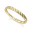 Dámský zlatý prsten C504 - Barva zlata: Žluté
