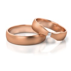 Zlaté snubní prsteny 4263