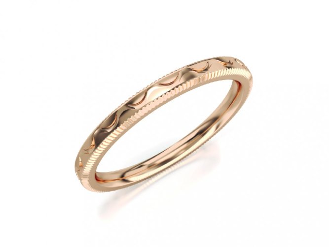 Dámský zlatý prsten B503 - Barva zlata: Bílé