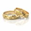 Zlaté snubní prsteny 1020 - Barva zlata: Žluté