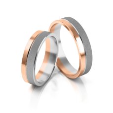 Zlaté snubní prsteny 4058