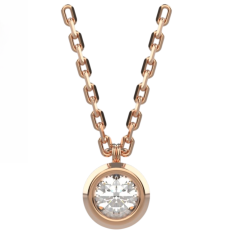 Dámský zlatý náhrdelník 012