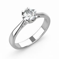 Zlatý zásnubní prsten 122