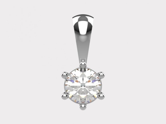 Zlatý přívěsek 018