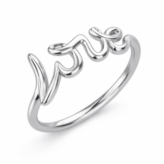 Dámský zlatý prsten Love 756