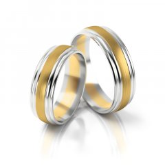 Zlaté snubní prsteny 2135