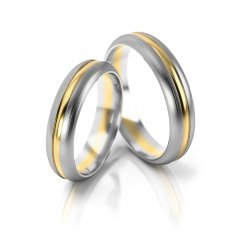 Zlaté snubní prsteny 2168