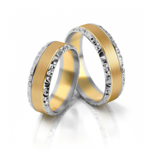 Zlaté snubní prsteny 2099