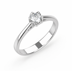 Zlatý zásnubní prsten 798