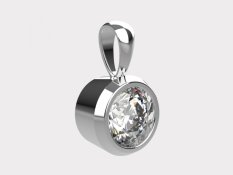 Zlatý přívěsek 012