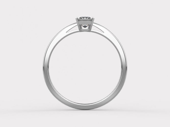 Zlatý zásnubní prsten 280