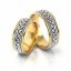 Zlaté snubní prsteny 3134