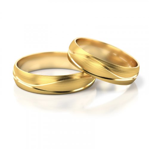 Zlaté snubní prsteny 1282