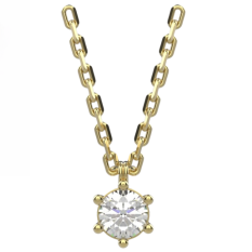 Dámský zlatý náhrdelník 018