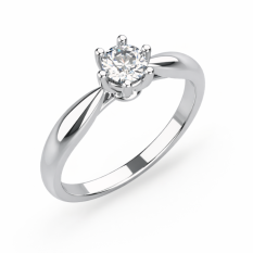 Zlatý zásnubní prsten 362