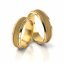 Zlaté snubní prsteny 3050 - Barva zlata: Žluté