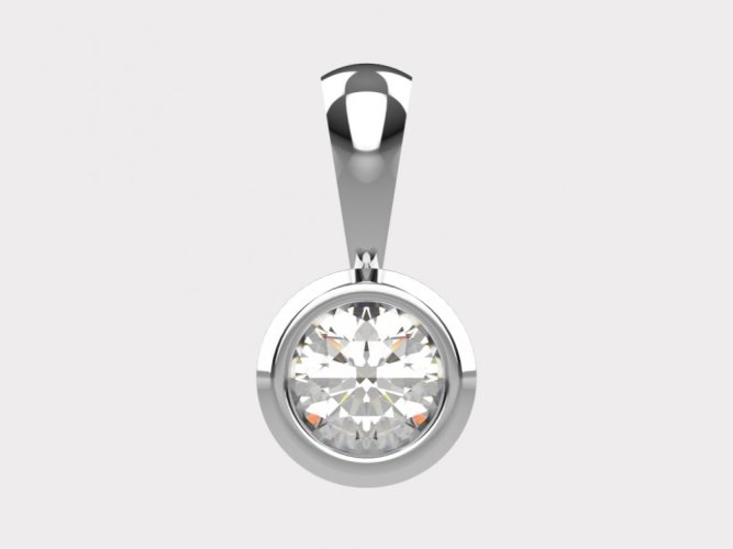 Zlatý přívěsek 012