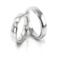 Zlaté snubní prsteny 3161