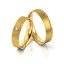 Zlaté snubní prsteny 4272