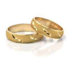 Zlaté snubní prsteny 1130