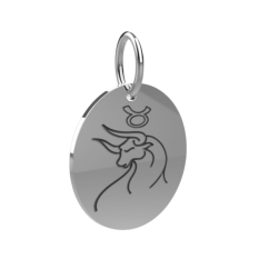 Zlatý přívěsek znamení Býk