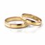 Zlaté snubní prsteny 2239 - Barva zlata: Bílé / Žluté