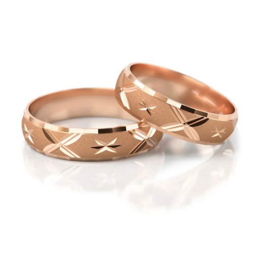 Zlaté snubní prsteny 1020