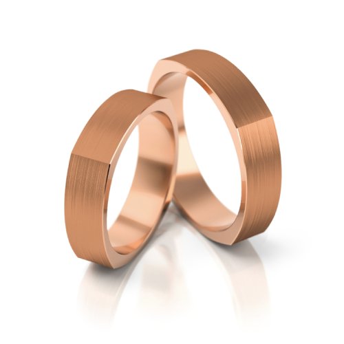 Zlaté snubní prsteny 2196 - Barva zlata: Žluté