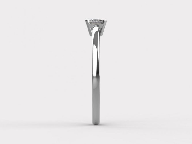 Zlatý zásnubní prsten 280