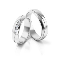 Zlaté snubní prsteny 4296