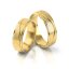 Zlaté snubní prsteny 2199 - Barva zlata: Bílé / Žluté