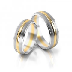 Zlaté snubní prsteny 2146