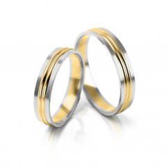 Zlaté snubní prsteny 2250