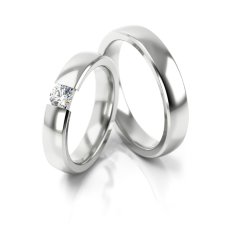 Zlaté snubní prsteny 3161