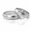 Zlaté snubní prsteny 2120 - Barva zlata: Bílé / Růžové
