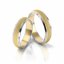 Zlaté snubní prsteny 2053 - Barva zlata: Žluté / Růžové