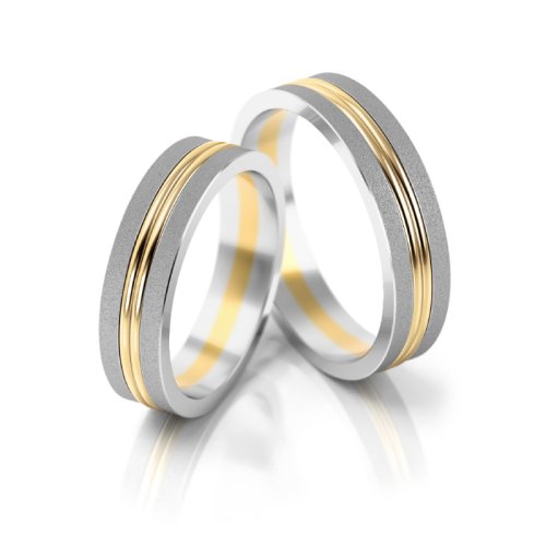 Zlaté snubní prsteny 3148