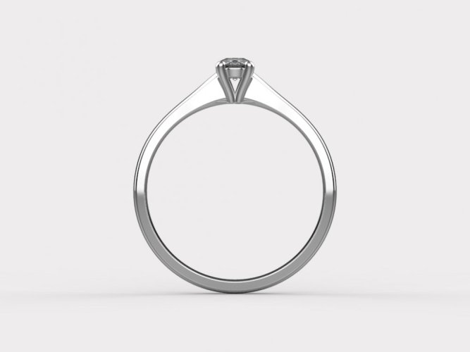 Zlatý zásnubní prsten 370