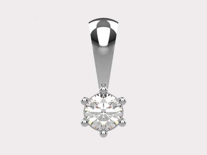 Zlatý přívěsek 018