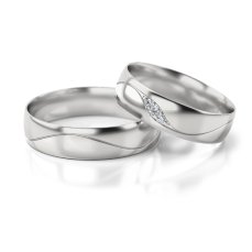 Zlaté snubní prsteny 4276