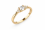 Zlatý zásnubní prsten 367